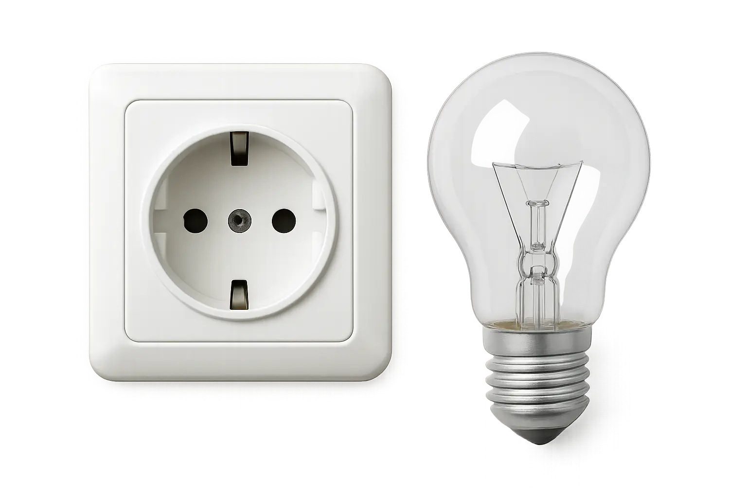 Socket and light bulb